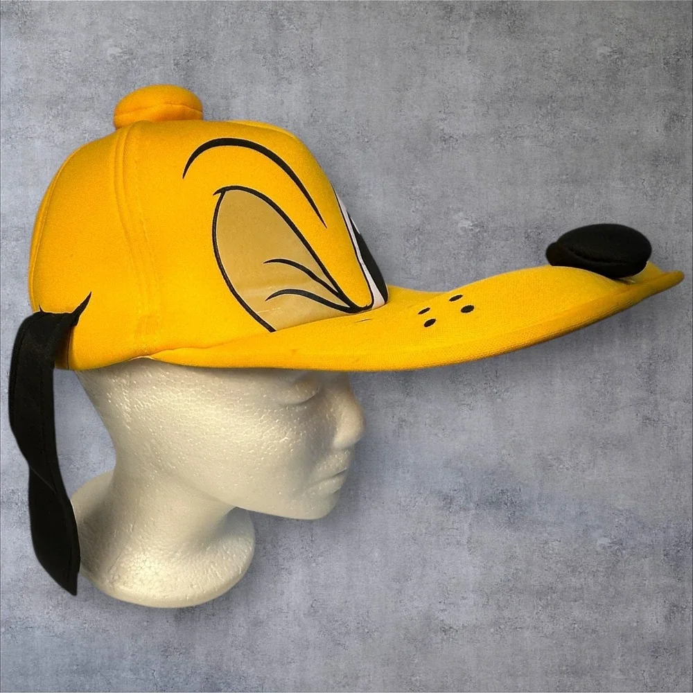 Disney Character Foam Hat Lot Mickey‎ Mouse Pluto Euro Disney One Size